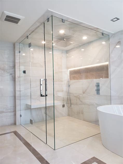 frameless shower enclosures